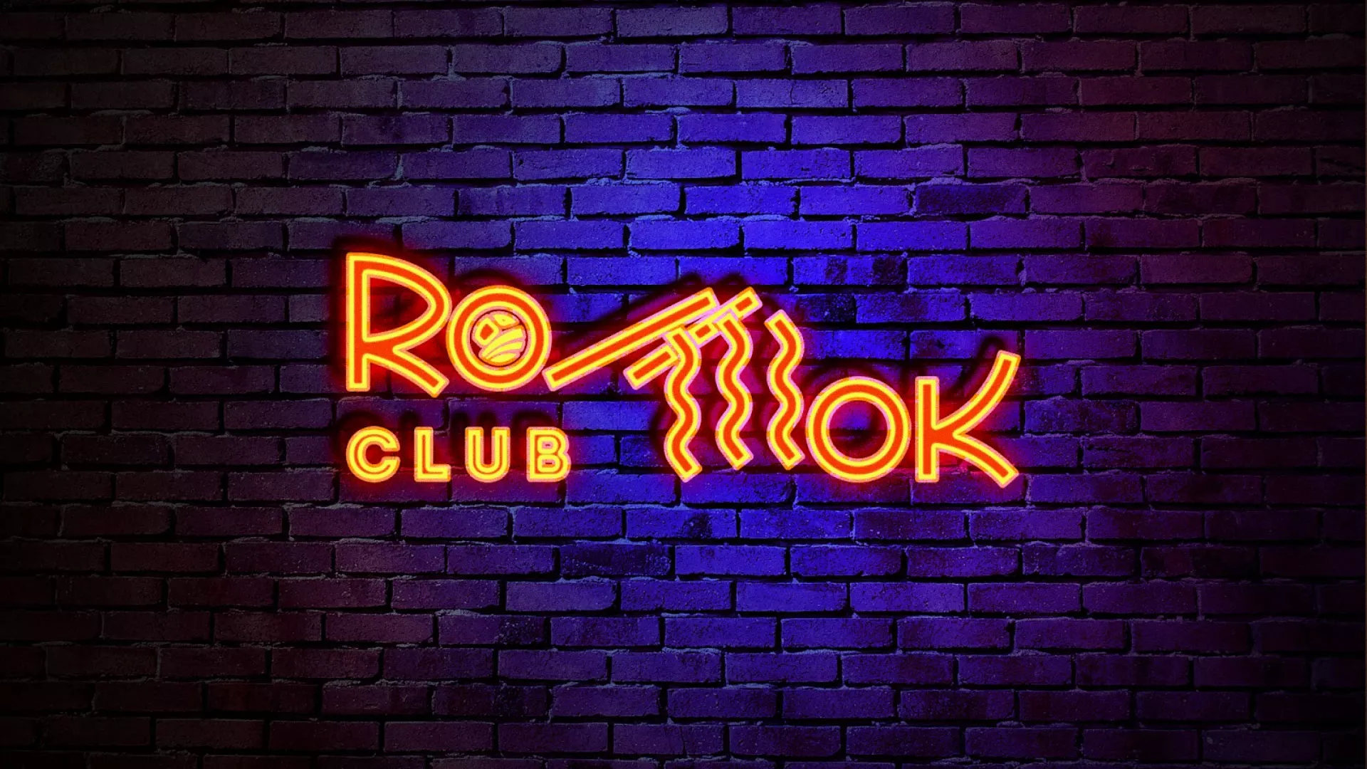 Разработка интерьерной вывески суши-бара «Roll Wok Club» в Угличе